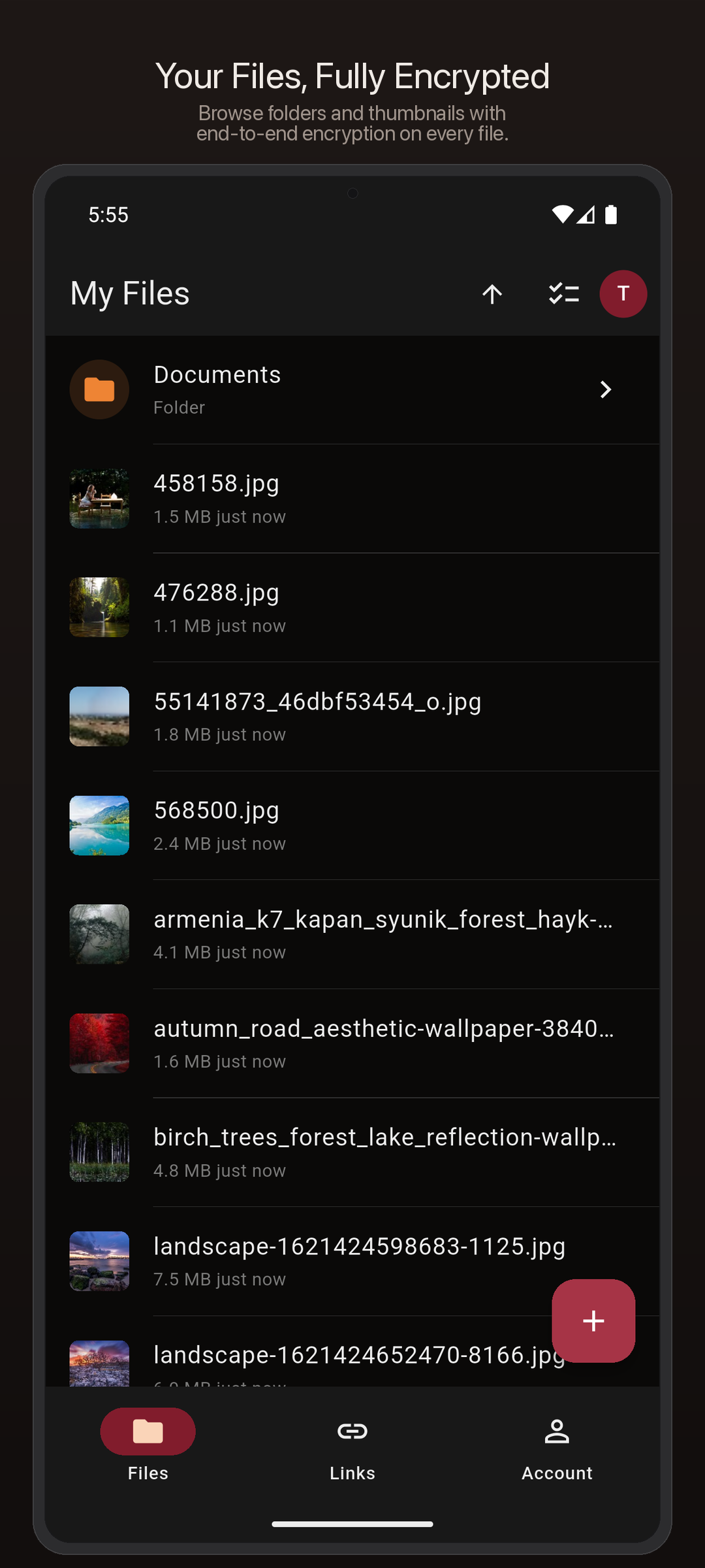 Hoodik App - File Browser